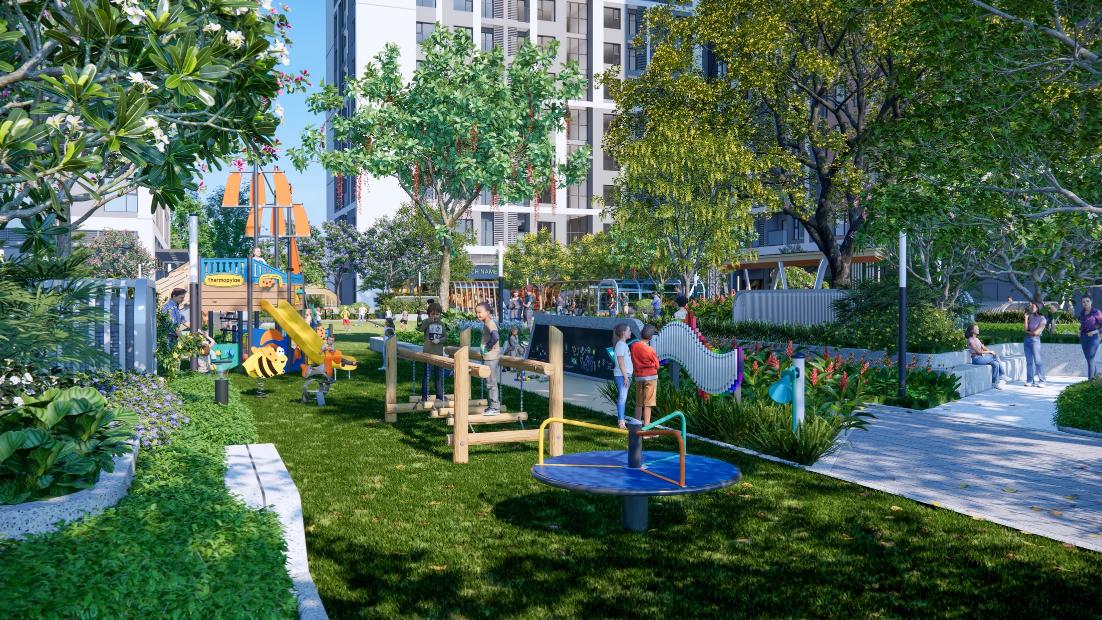 Phối cảnh tiện ích Marina Living